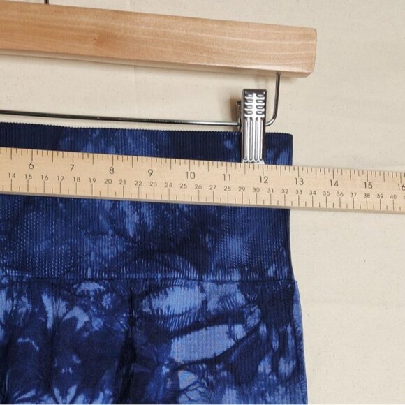 Pink by Victorias Secret Elastic Waist Leggings size X-Small Blue - Picture 6 of 9